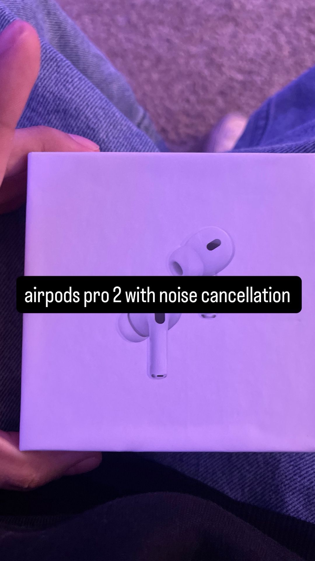 Airpod pro 2 with noise cancellation 