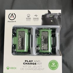 PowerA - Play & Charge Kit for Xbox Series X|S and Xbox One - Green USB-C