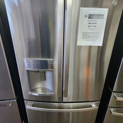Profile 22.1 cu.ft. French Door Refrigerator with Hands-Free Autofill in Stainless Steel, Counter Depth