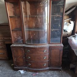 Large Brown Dresser New Travis Court