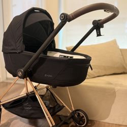 Stroller Cybex Mios Black And Rose Gold