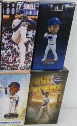 Dodgers  bobblehead lot of 4 sga sale
