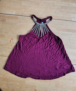 Metallic Embellishment Top