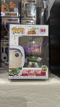 Toy Story Buzz Lightyear autographed Funko Pop