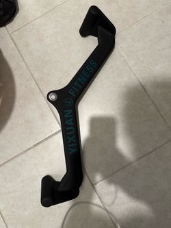 Pulldown gym cable attachment