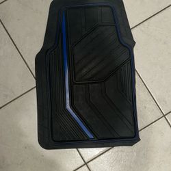 Universal Weather Proof Floor Mats Front And Back 