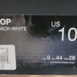 Size 10 men Skytop blue and white Supra