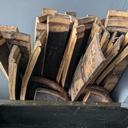 Barrel Staves From Bourbon Barrel