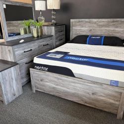 Bedroom Set In Stock For Fast Delivery 