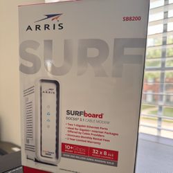 ARRIS SURFboard SB8200 DOCSIS 3.1
