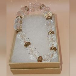 Vintage Crystal Stretch Bracelet
