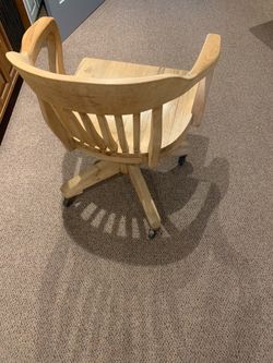 Wooden chair