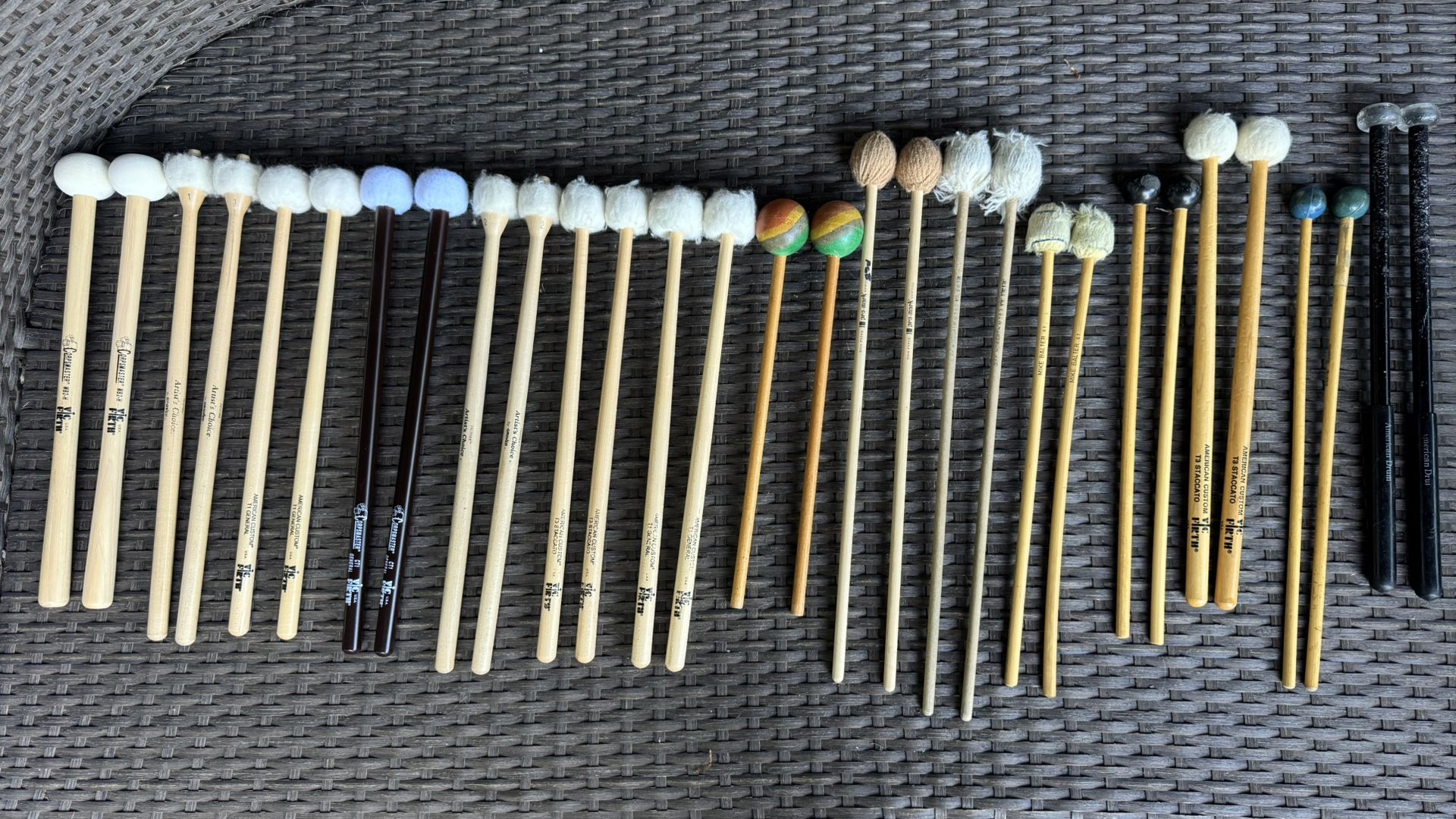 Various Drum Mallets