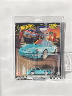 Hot Wheels Premium Boulevard Porsche 964 Teal Real Riders NEW
