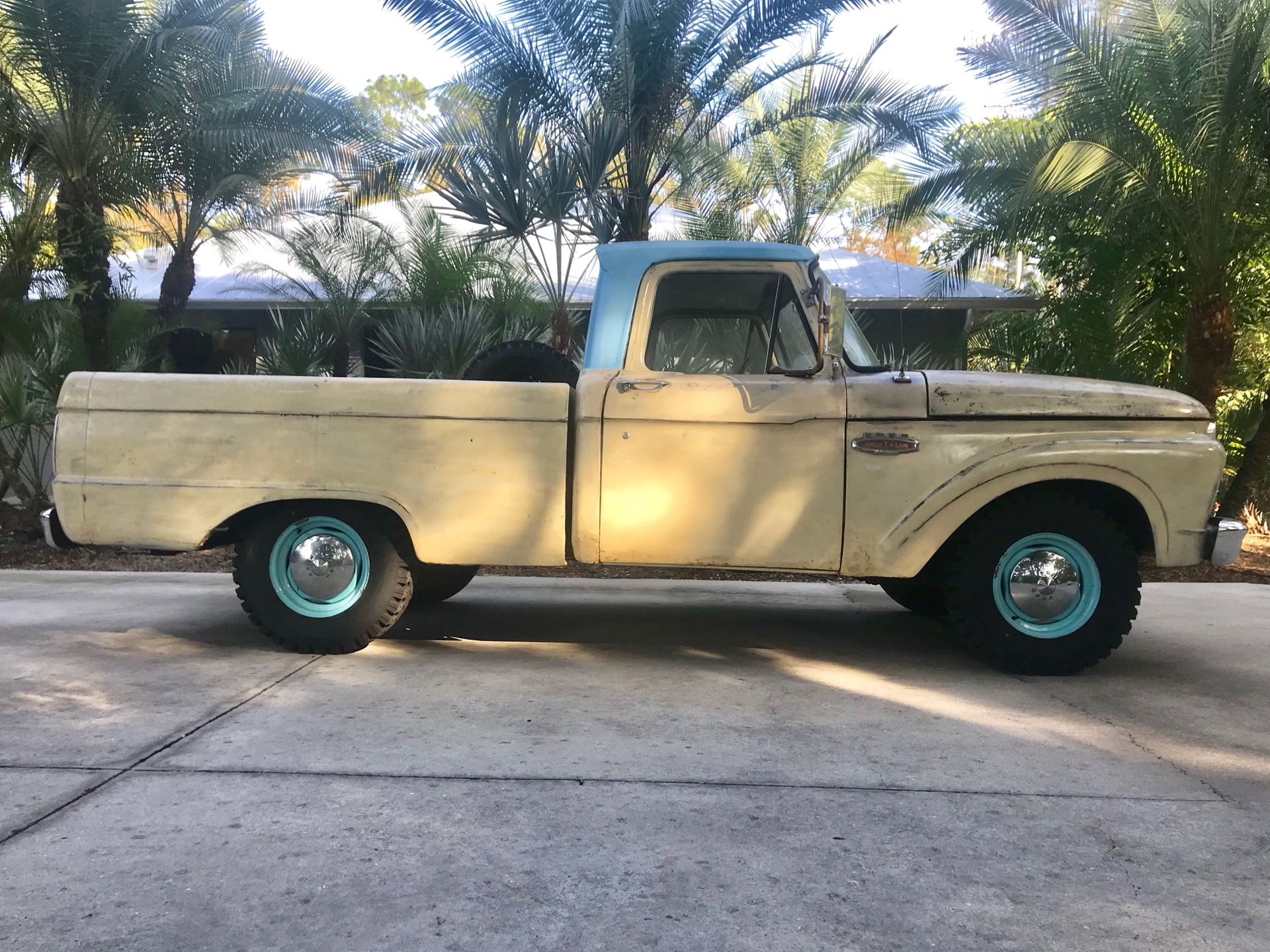 1966 ford f100 classic antique pickup truck rat rod muscle