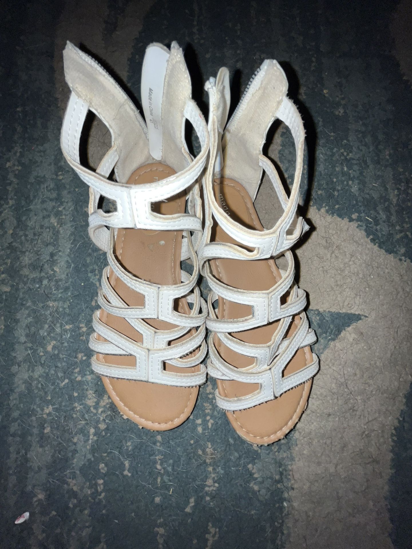 White Sandals