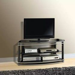 Brand New - In Box - 48" Wide Black Coaster TV Stand Console 
