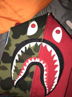 Bape shark hoodie