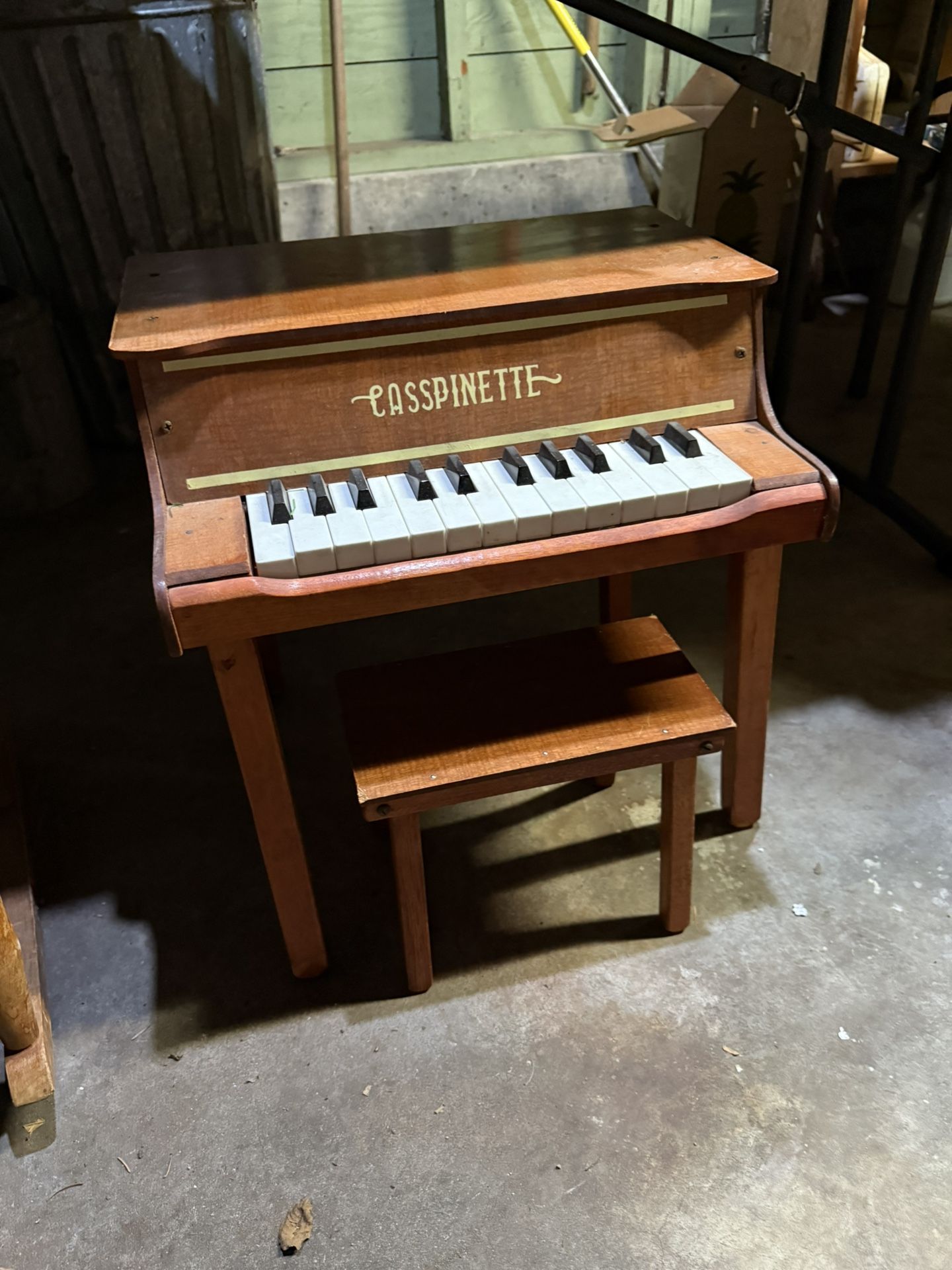 Vintage Cassoinette Toy Piano