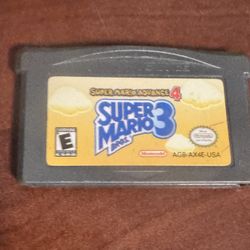 GAMEBOY ADVANCE SUPER MARIO 3
