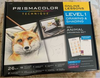 Prismacolor Technique Level 1 Animal Drawing Set