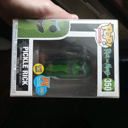 Pickle Rick Funkle Pop! Glows In Dark