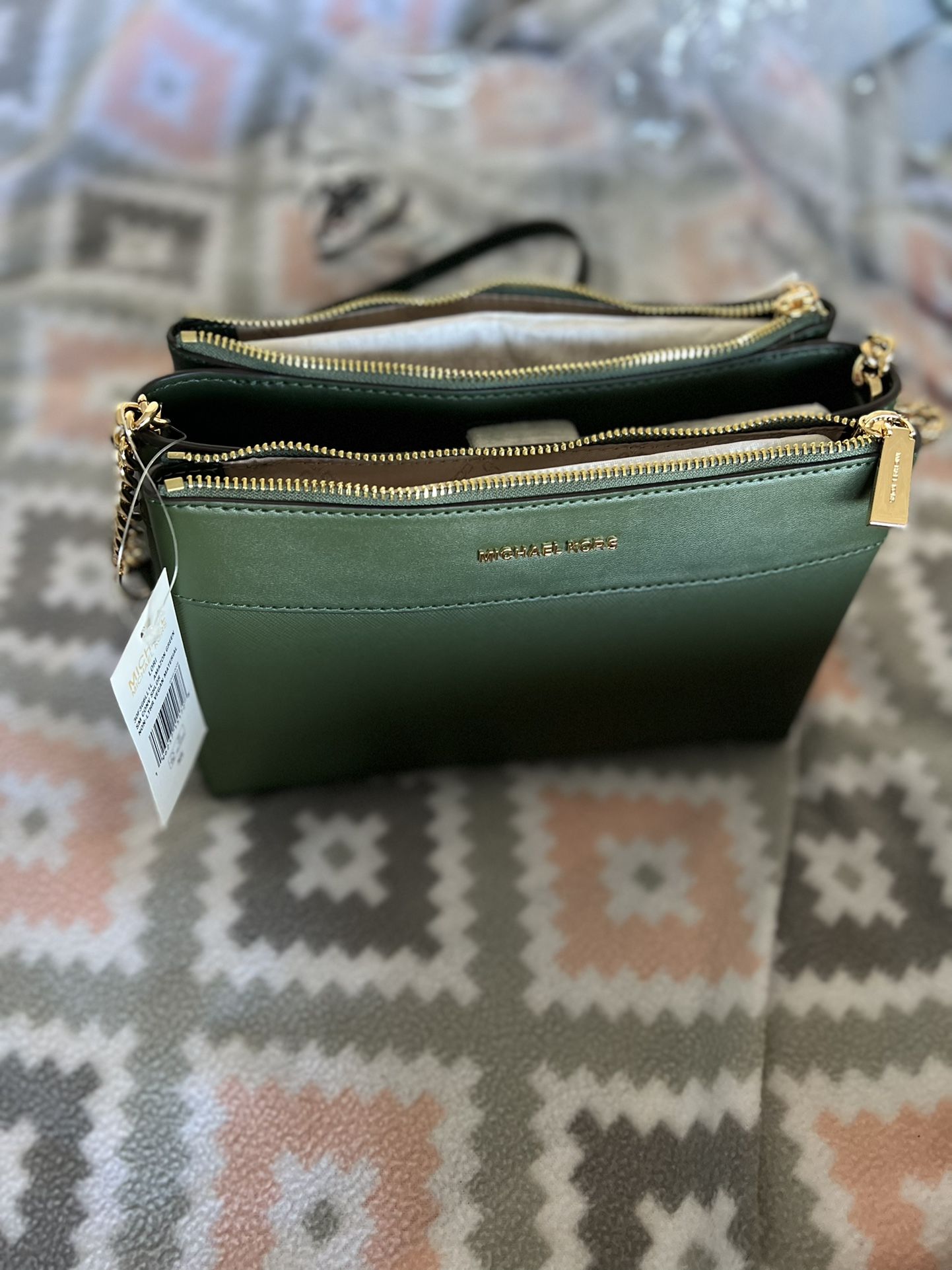 Brand new hunter green Michael Kors bag with tags Jewelry Accessories