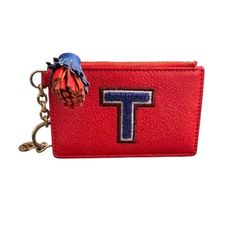 Tory Burch Keychain Card Case Bag charm 