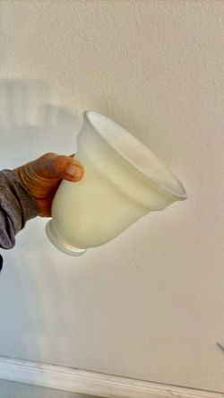 4 glass lamp shades all for $3