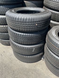 Goodyear 265/70R17 Set of four used $300