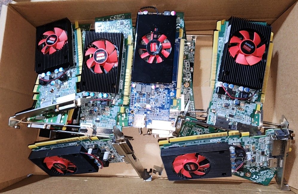 Dell AMD Radeon R5 240 1GB Gpu's (20 Total) 