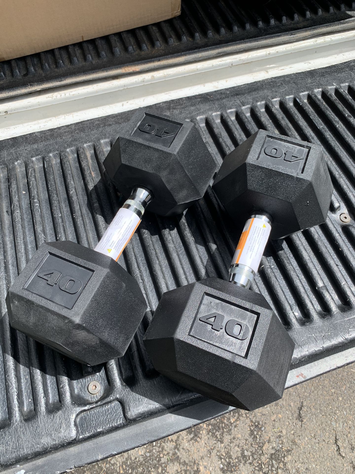 40lb dumbbell set