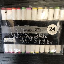 Master's Touch 24 Twin-tip Alcohol Markers