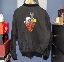 Vintage Warner Bros. Crew members bomber jacket