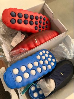 Nike Mind 001 Slide Team Red and Blue university Red/blue Size 11 Men’s (Red) - Confirmed and size 11/9 woman (blue)