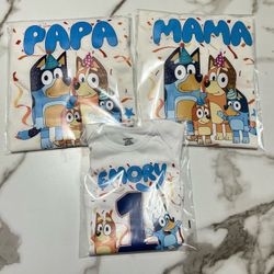 Bluey Playeras Personalizadas 