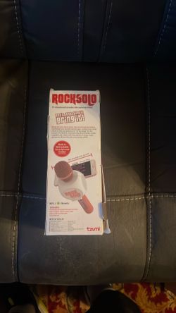 Brand New Tzumi Rock Solo Bluetooth Karaoke Microphone
