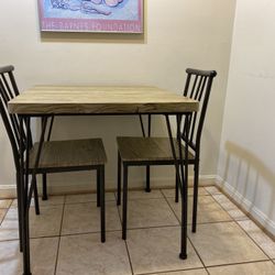 Kitchen Table and 2 Chairs