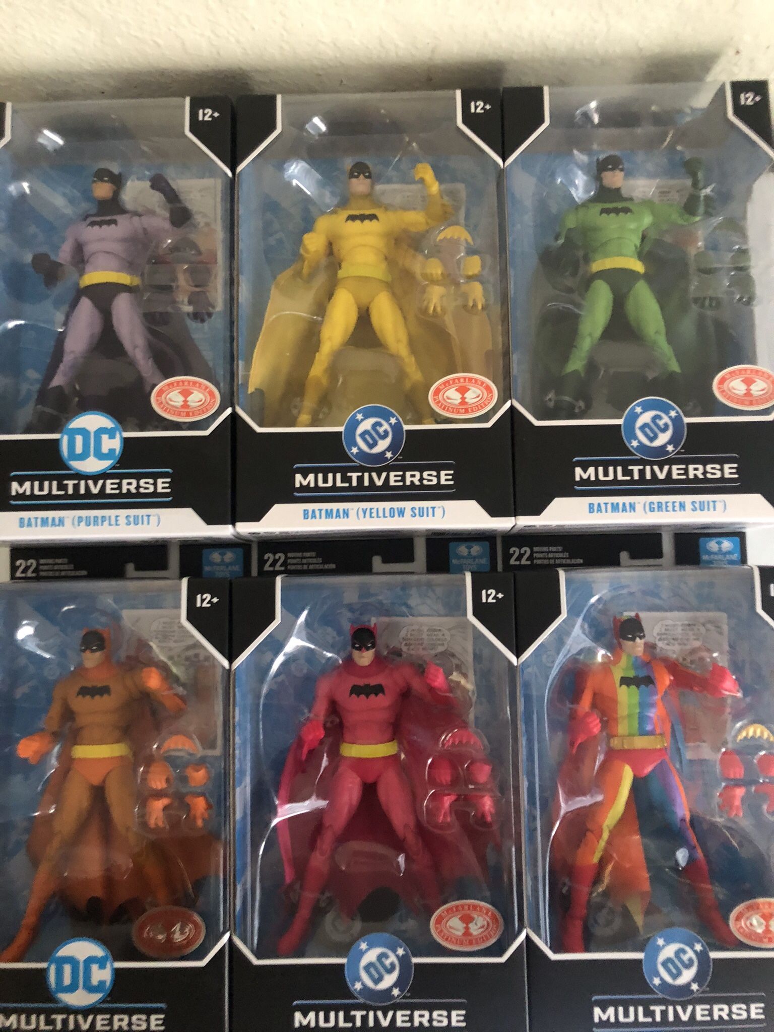 McFarlane DC Multiverse Batman Set