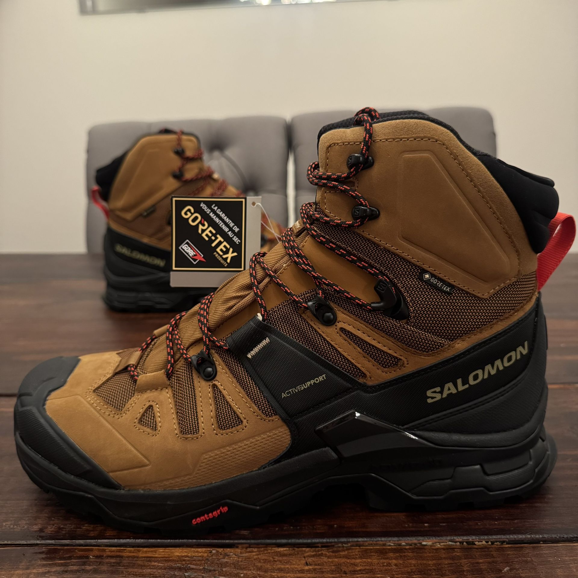 Salomon Quest 4 Gore-Tex Waterproof Leather Hiking Boots