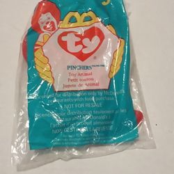 New McDonalds Teeny Beanie Baby Pinchers