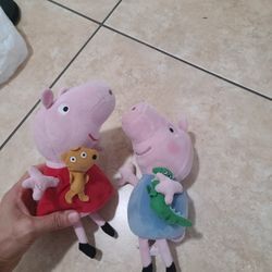 Peppa &George Pig Beanies 