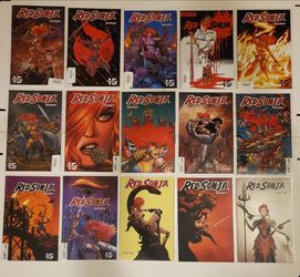 RED SONJA vol5 ISSUES #1-28 Complete Series FANTASTIC CONDITION NM Dynamite