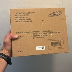 Battery Tender 5 Amp 12V Charger Unopened