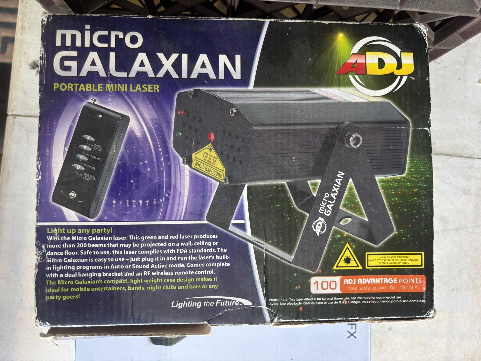 Micro Galaxian Lasers