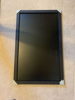 Beautiful brand new blackboard with frame