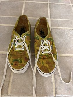 Van Gogh Sunflowers Vans