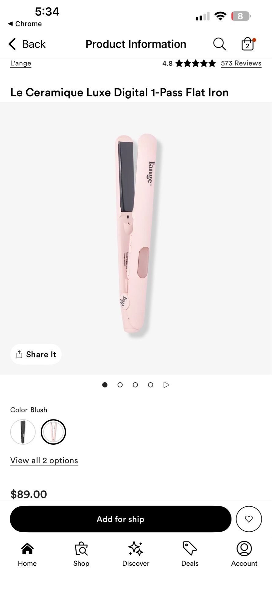 L’ange flat iron