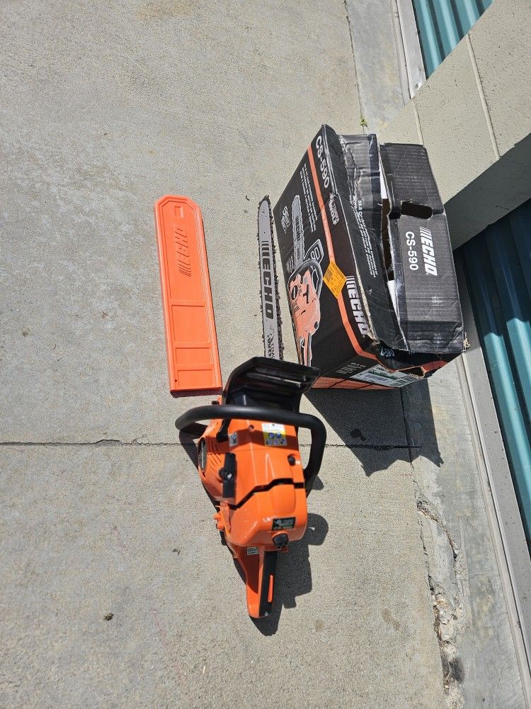 20 in. 59.8 cc Gas 2 Stroke Rear Handle Timber Wolf Chainsaw