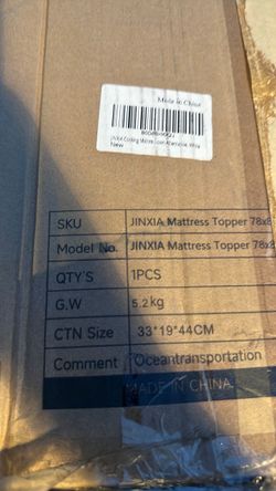 MATTRESS TOPPER